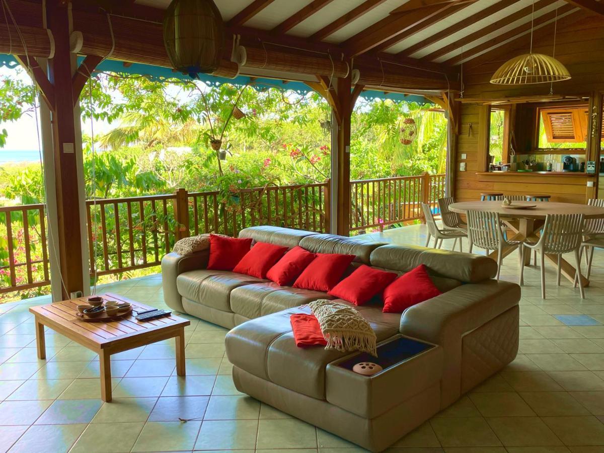 Villa Nature Caraibe Lodge, Vue Mer, Piscine Privee Deshaies Exterior foto