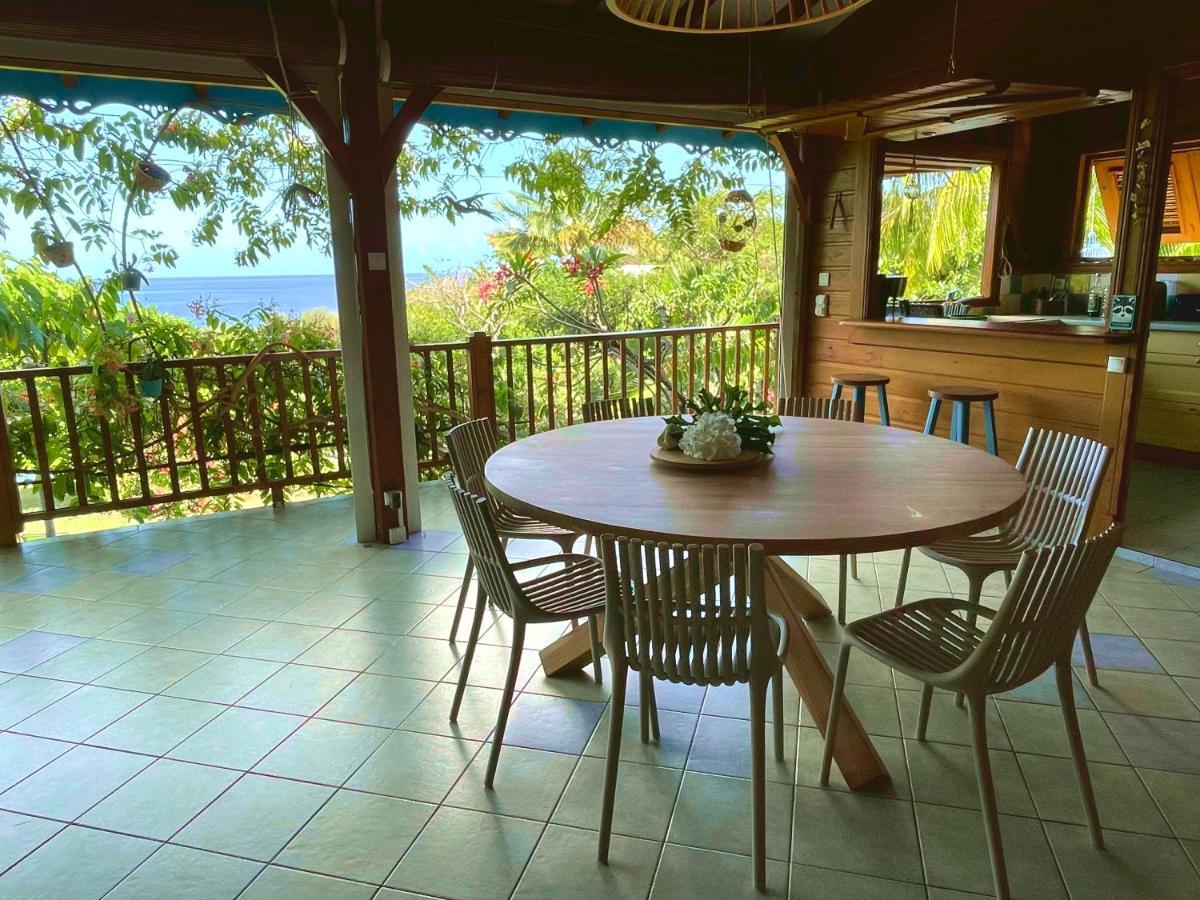 Villa Nature Caraibe Lodge, Vue Mer, Piscine Privee Deshaies Exterior foto