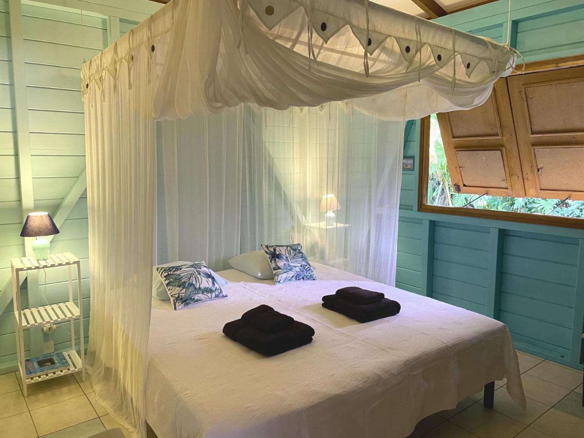 Villa Nature Caraibe Lodge, Vue Mer, Piscine Privee Deshaies Exterior foto