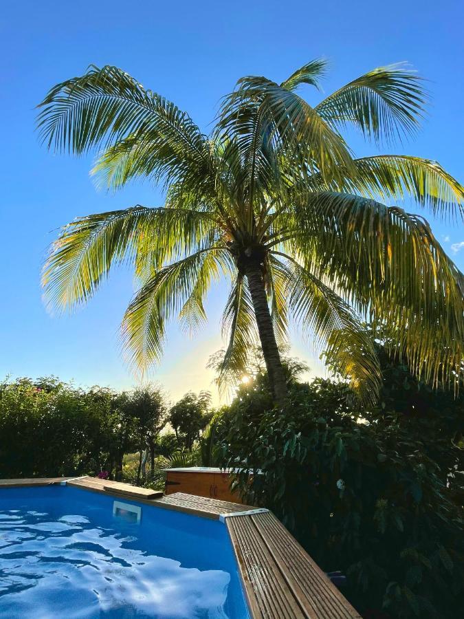 Villa Nature Caraibe Lodge, Vue Mer, Piscine Privee Deshaies Exterior foto