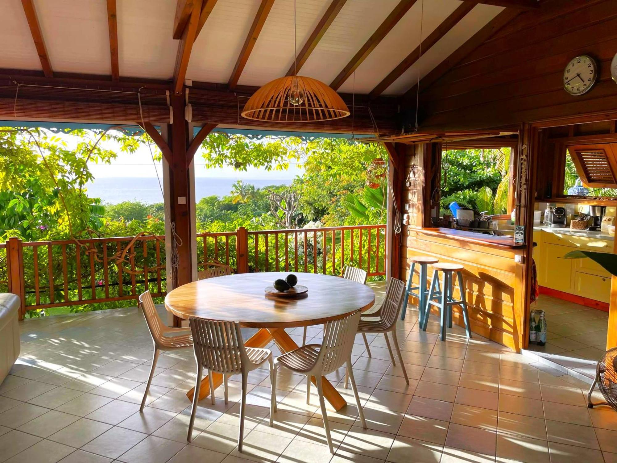 Villa Nature Caraibe Lodge, Vue Mer, Piscine Privee Deshaies Exterior foto